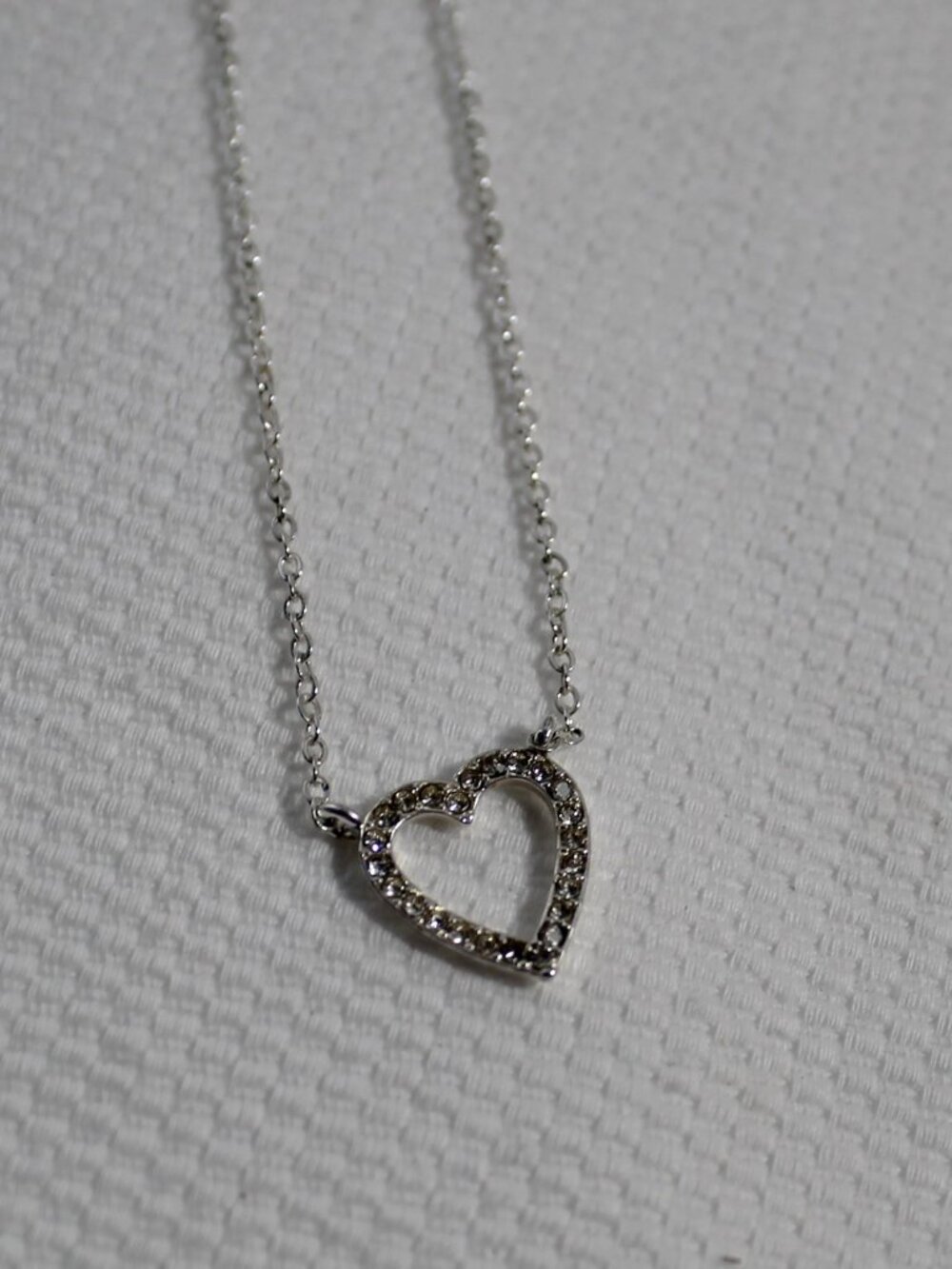 Avon Heart Birthstone Necklace - April